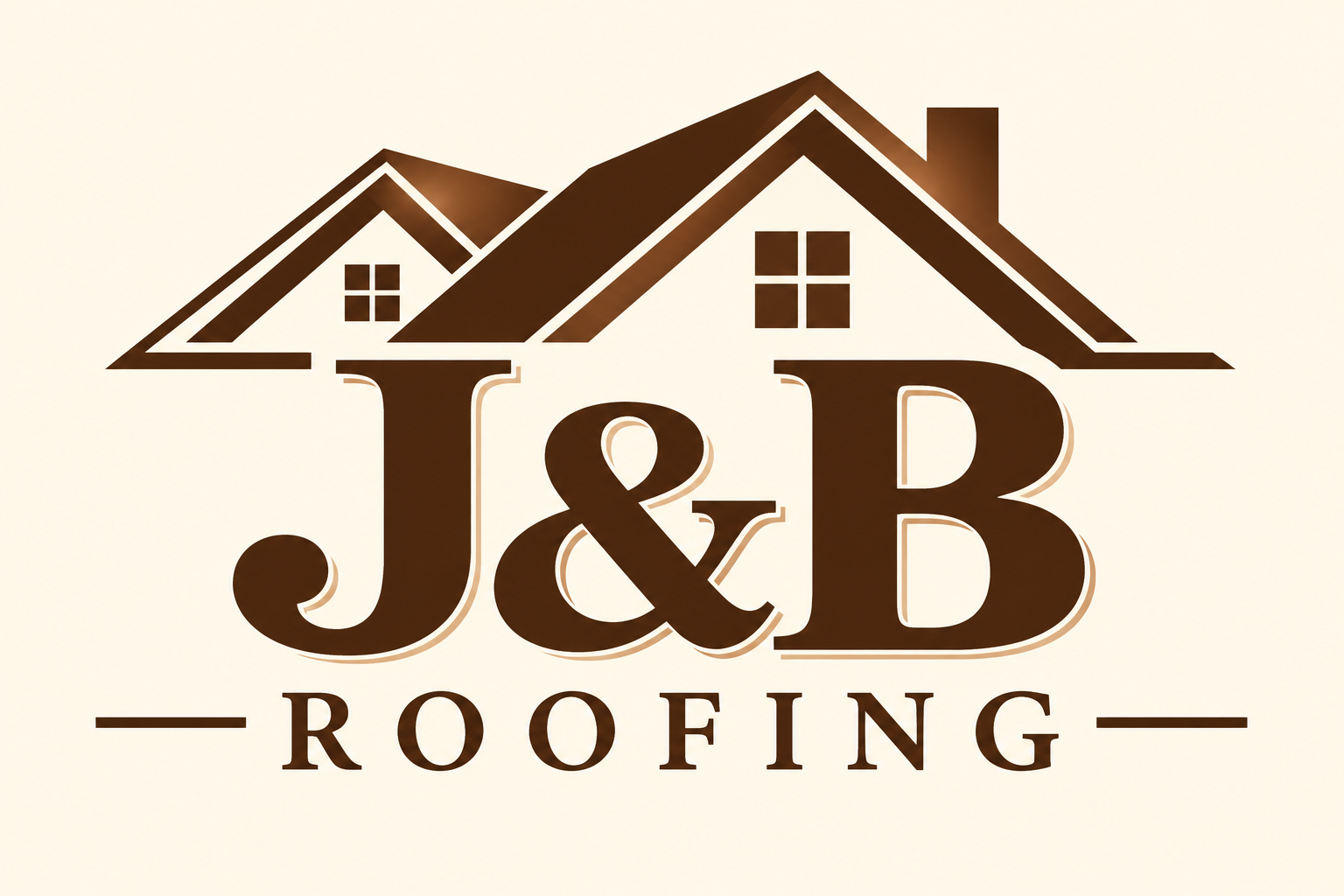 J & B Roofing logo